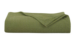 Waffles Terry Cotton Thermal Blanket