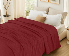 Waffles Terry Cotton Thermal Blanket