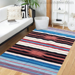 Bohemian Kilim - 4 ft' x 6 ft' (Vol 3)