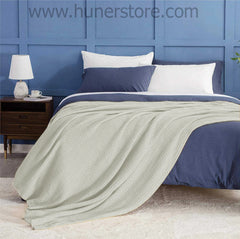 Cotton Blanket king - Off White