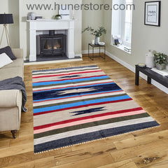 Bohemian Kilim - 4 ft' x 6 ft' (Vol 1)