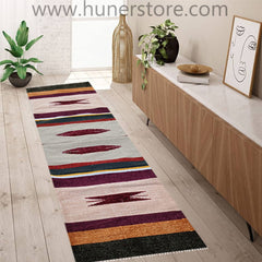 Long kilim Runner - 2ft x 8ft (Vol 7)