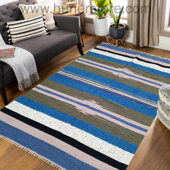 Bohemian Kilim - 4 ft' x 6 ft' (Vol 2)