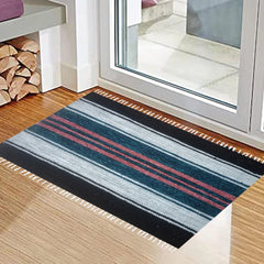 Kilim FootMats 2.5Ft x 1.5Ft - Multicolor 11