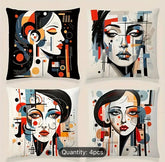 Glitch Doll Cushion Covers Pack Of 4