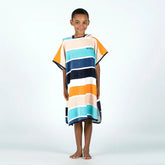 Rainbow Stripe Carnival Wrap Ponchu