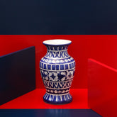 Early Adorna felicity Vase-Blue pottery - waseeh.com