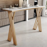 Occitan Breakfast Counter Lounge Entryway Drawing Room Console Table - waseeh.com