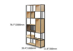 Congruous Lounge Living Room Bookcase Organizer Storage Rack - waseeh.com
