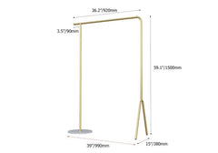 Bowed Organizer Living Bedroom Cloth Storage Rack - waseeh.com