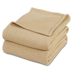 Waffle Cotton Thermal Blanket