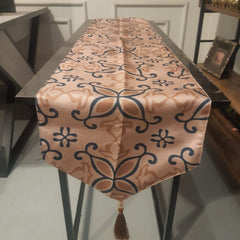 Rustic Pink Dining Lounge Drawing Room Table Runner