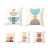 Pastel Abstract Cushion Case Pack of 5