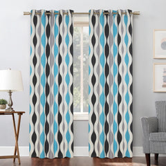 Urban Stream Panels Teal-Black Streamline