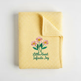 Luxe Baby Waffle Blanket Yellow