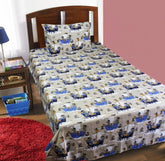 Single Kids Bed Sheet - Boats