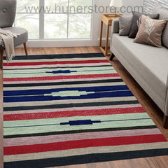 Kilim Rugs 4Ft x 6Ft - Multicolor 14