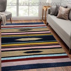 Kilim Rugs 4Ft x 6Ft - Multicolor 18