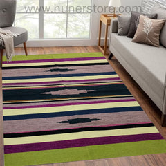 Kilim Rugs 4Ft x 6Ft - Multicolor 12