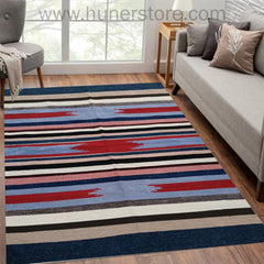 Kilim Rugs 4Ft x 6Ft - Multicolor 22