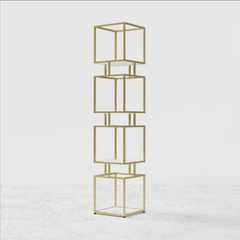 Cubic Tower Bookcase Organizer Rack Decor - waseeh.com