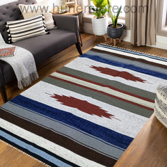 Bohemian Kilim - 4 ft' x 6 ft'