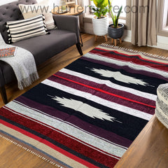 Bohemian Kilim - 4 ft' x 6 ft'