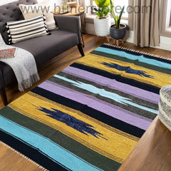 Bohemian Kilim - 4 ft' x 6 ft'