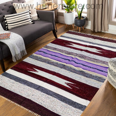 Bohemian Kilim - 4 ft' x 6 ft'