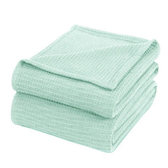 Summer Cotton Blanket (Aqua)