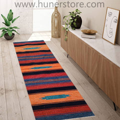 Long kilim Runner - 2ft x 8ft (Vol 1)