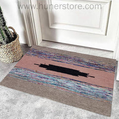 Kilim FootMats 2.5Ft x 1.5Ft - Multicolor 38