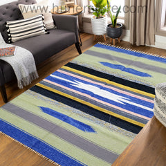 Bohemian Kilim - 4 ft' x 6 ft'