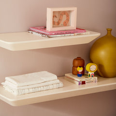 Minato Living Lounge Bedroom Floating Shelves Decor (Set of 2)