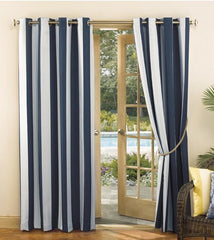 Dual Stripe Curtains - Single Panel - 43" x 98"