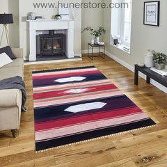 Bohemian Kilim - 4 ft' x 6 ft' (Vol 1)