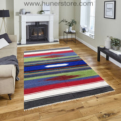 Bohemian Kilim - 4 ft' x 6 ft' (Vol 1)