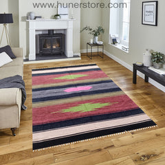 Bohemian Kilim - 4 ft' x 6 ft' (Vol 1)