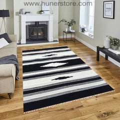 Bohemian Kilim - 4 ft' x 6 ft' (Vol 2)