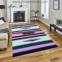 Bohemian Kilim - 4 ft' x 6 ft' (Vol 2)