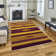 Bohemian Kilim - 4 ft' x 6 ft' (Vol 2)