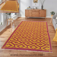 Diamond Style Rug - 4 ft' x 6 ft'