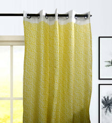 Yellow Feather - Single Panel 45" x 98"