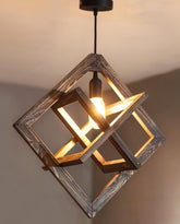 Wooden hanging Lampshade