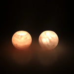 Round-Candle Stand Salt Lamp
