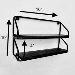 Wall Shelf - 2-Tier