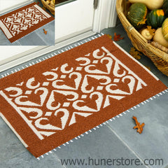 Betel Hand Woven - Woolen Foot mat - 1.5 ft x 2 ft