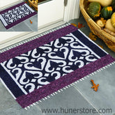 Betel Hand Woven - Woolen Foot mat - 1.5 ft x 2 ft