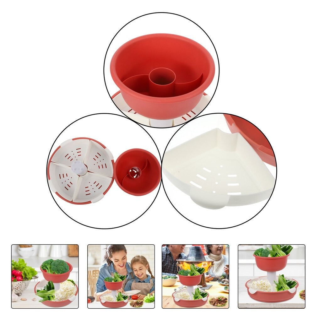 Double Layer Draining Basket - waseeh.com