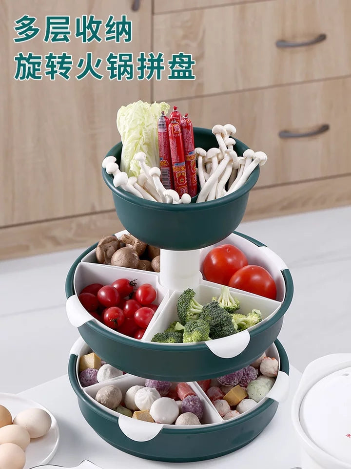 Double Layer Draining Basket - waseeh.com